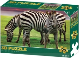 3D puzzle zebre 100 dijelova