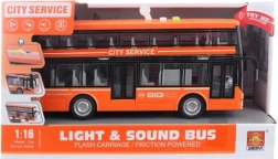 Dvospratni autobus na baterije za djecu