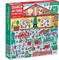 Mudpuppy Puzzle Zimska Kuća 500 Dijelova