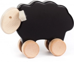 Drveni vučni/jurni janje crno BAJO