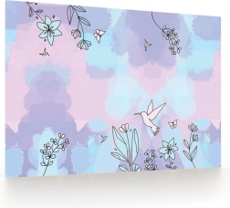 Podloga za stol s motivom kolibrića