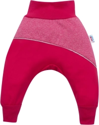 Softshell hlače za bebe ružičaste 68 (4–6 mjeseci)