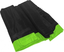 Zaštitna mreža SKYRAMIZ za vrtni trampolin 305 cm, 6 tunela – Zelena