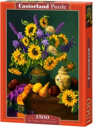 Puzzle Castorland 1500 dijelova - Jesenski blaga