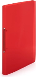 Polipropilenska registrator mapa A4, 2-prstenasta, crvena