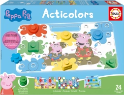 Acticolors: boje i oblici PRASE PEPPA – didaktička igra EDUCA