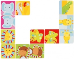 Drveno domino Safari 28 dijelova