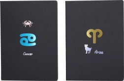 Linirani notes Zodiac 18,5x25,5 cm