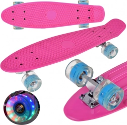 Skateboard Fiszka s LED kotačima