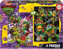Puzzle Ninja kornjače 2×500 dijelova