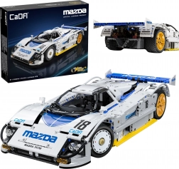 Konstrukcijski set CaDA trkaći automobil MAZDA 787B 1:10, 1797 dijelova, duljina 50 cm