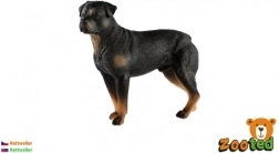Plastična figurica psa Rottweiler 8cm