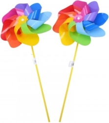 Šareni vjetrenjak s duginim listovima