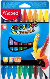 Trokutaste uljne pastele Maped Color'Peps 18 kom