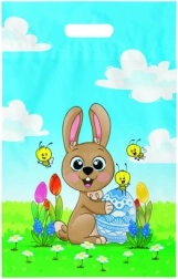 Uskrsna plastična vrećica s ručkom