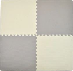 Humbi pjenasta puzzle podloga kremasto siva 62 × 62 × 1 cm 4 kom