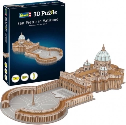 Revell 3D puzzle bazilika sv. Petra, Vatikan 68 komada
