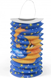 Papirnati lampion s motivom mjeseca 15 cm