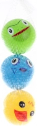 Mekane loptice za najmlađe Happy World, 3 kom