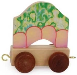 Small Foot abecedni vagon – zmajevo tijelo