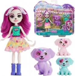 Enchantimals lutka Dessa Dalmatian s preslatkom obitelji dalmatinaca