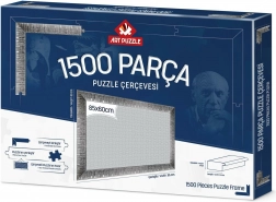 Srebrni okvir za slagalice 85x60 cm