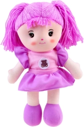 Tkanena lutka Zuzia 33 cm – Lavandasta