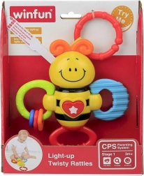 svjetleća zvečka pčelica s melodijama za bebe