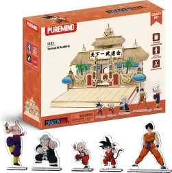 Puremind drveni 3D model DRAGON BALL Tenkaichi Budokai – DIY puzzle scena