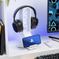 PlayStation LED stalak za slušalice i telefon s USB‑C punjenjem