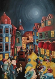 Puzzle večernja užurbanost 1000 dijelova