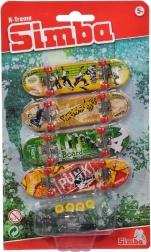 Mini skateboard set X-Treme 4 komada