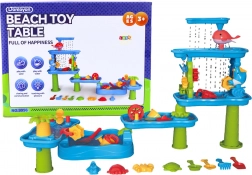 Veliki interaktivni vodeni park stol Pijesak Kalupi Mlinovi