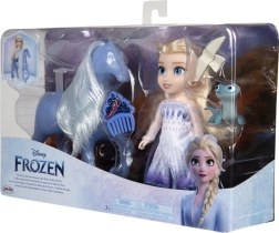 Lutkica MINI ELSA s čarobnim konjem Nokk 15 cm