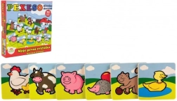 Drveno memory – moje prve životinjice TEDDIES