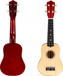 Drvena ukulele gitara za djecu s najlonskim žicama od ECOTOYS