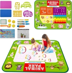 Woopie double-sided water drawing mat XXL Animal Park