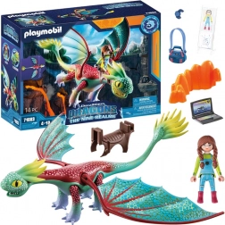 Playmobil Dragons The Nine Realms – figurica zmaja i Alex, građevni set 14 dijelova