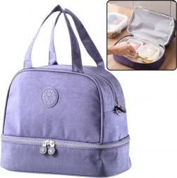 Ljubičasta izolirana termos torba za ručak