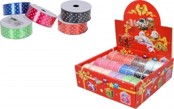 Satenasta vrpca s točkicama 2,5 cm x 2,7 m