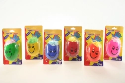 Antistresna loptica s licem i kosicom 8 × 5 cm