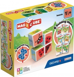 Geomag Magicube kukci – magnetske kocke s kartama (7 dijelova)
