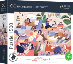 Puzzle TREFL UFT Everyday Joy – opušten život, 1500 dijelova