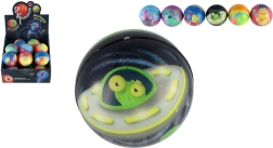 Skakajuća pjenasta loptica s svemirskim motivom 6 cm