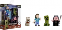 set metalnih figurica MINECRAFT MOVIE 6,5 cm – 4 kom