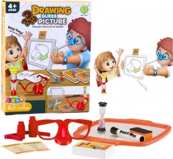 Obiteljska igra Nacrtaj i Pogodi Crtež - Crtanje Nosom