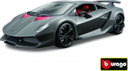 Model Lamborghini Sesto Elemento 1:24 Metalik Siva