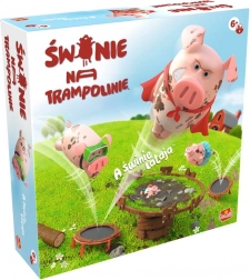 Svinje na trampolinu – zabavna obiteljska igra od PLAYMONSTER
