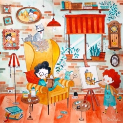 Slagalica Vesela soba 1023 dijela