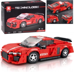 Tehnička građevna set – crveno sportsko coupé, 373 dijela